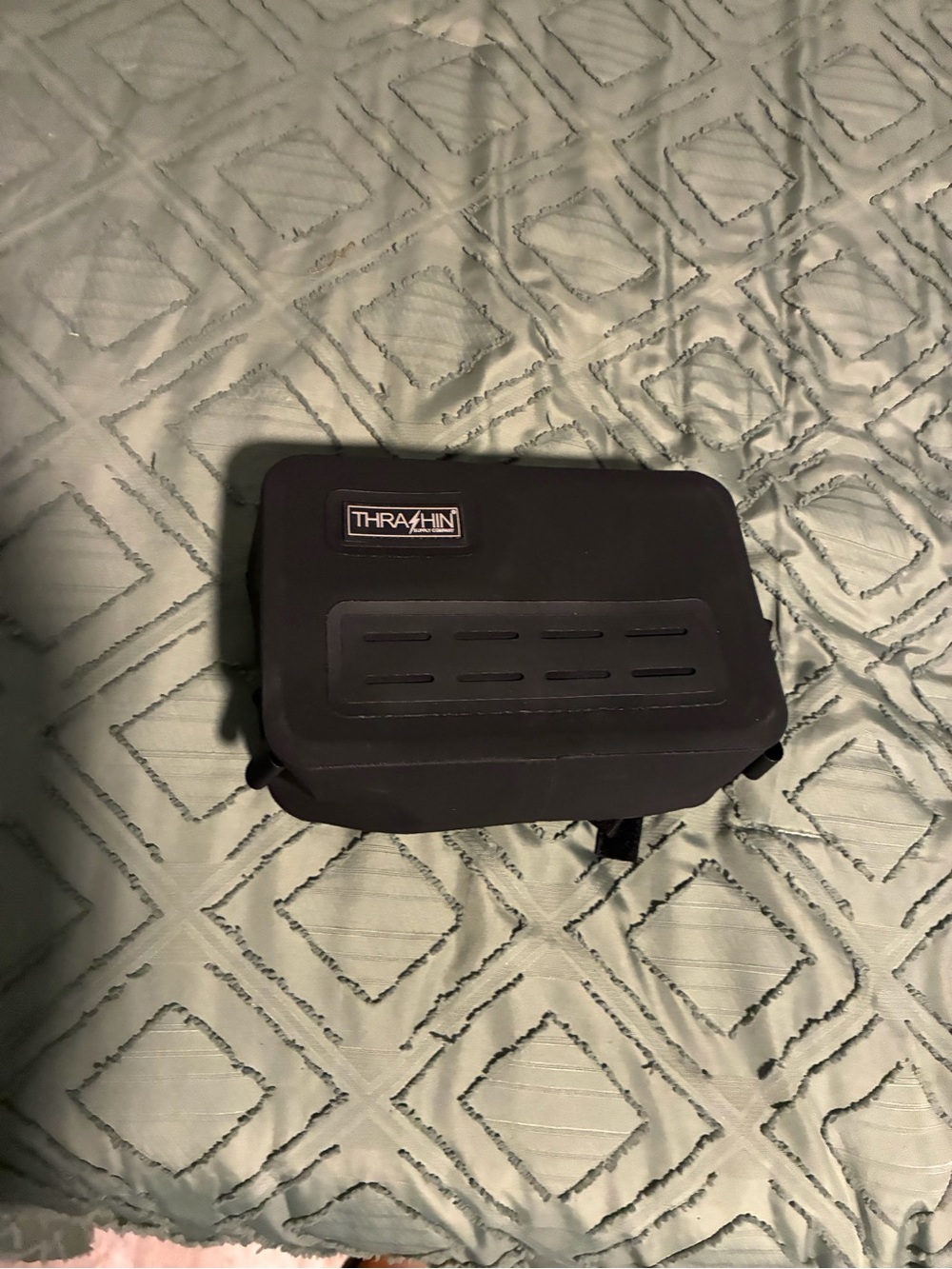 Thrashin motorcycle handle bar bag